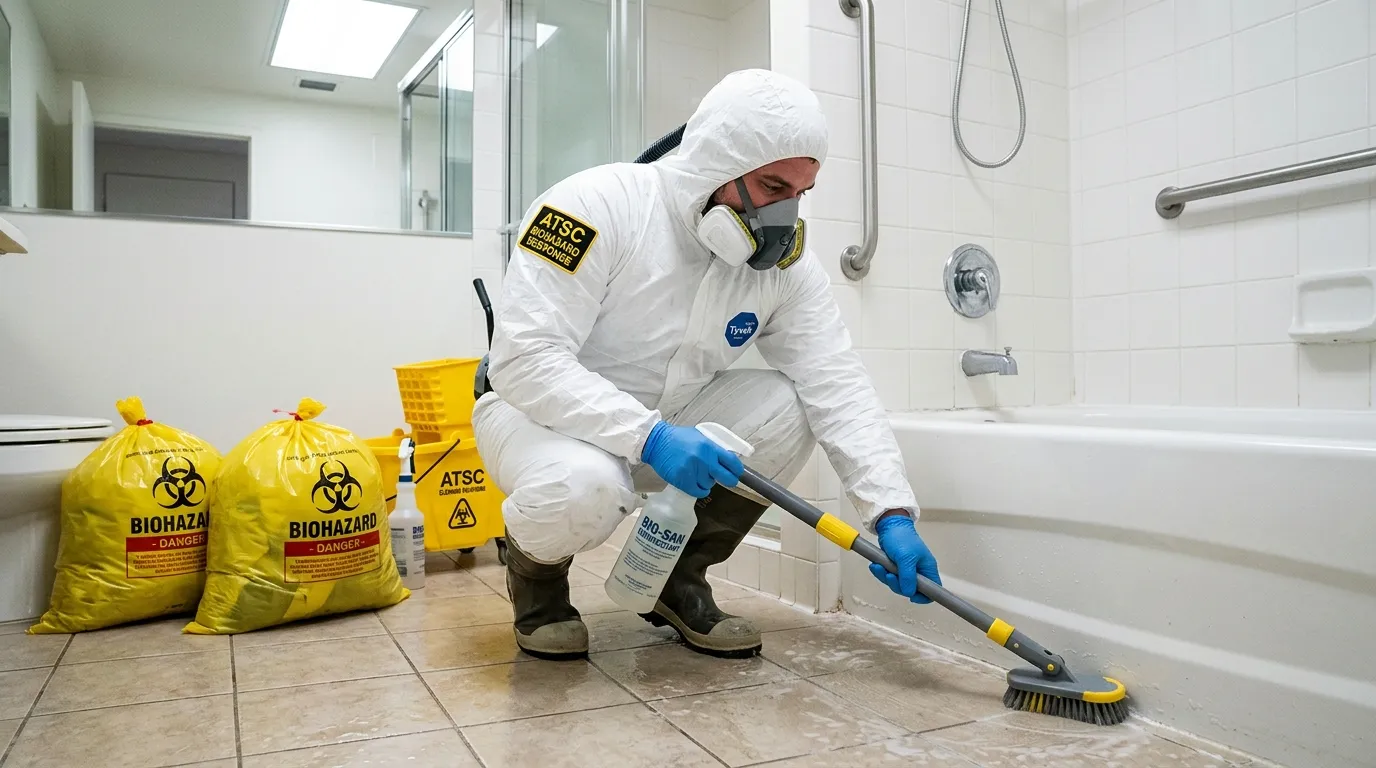 Decontamination equipment deployed for Blood Cleanup in West Milford